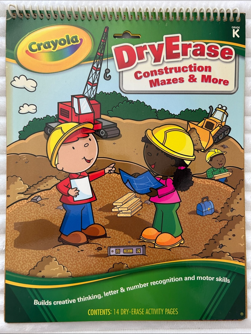 Crayola Dry-Erase Construction Mazes & More - Grade Level K